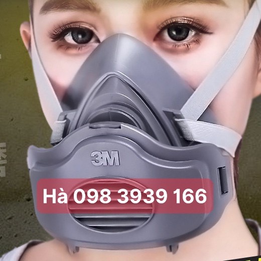Trọn bộ Mặt Nạ Phòng Độc 3200 kèm phin lọc ,Chống Bụi Gỗ,Bụi Xi Nhà máy- BHGT