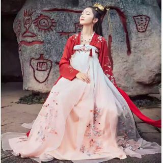 Hán phục cẩm lý ngư Tich Nan tu kinh