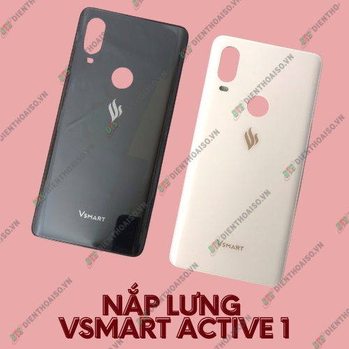 Nắp lưng vsmart active 1 đen , trắng