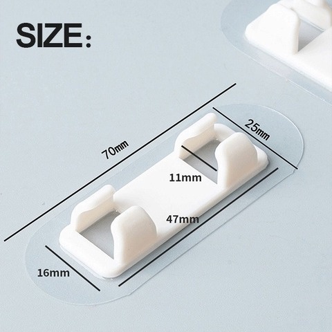Giá đỡ kẹp dây cáp có thể thu gọn tiện dụng