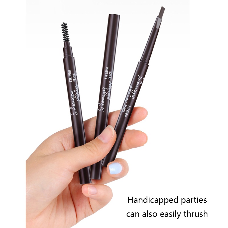 Bút Chì Kẻ Lông Mày Hai Đầu Mềm Mịn Chống Thấm Nước YOUYO