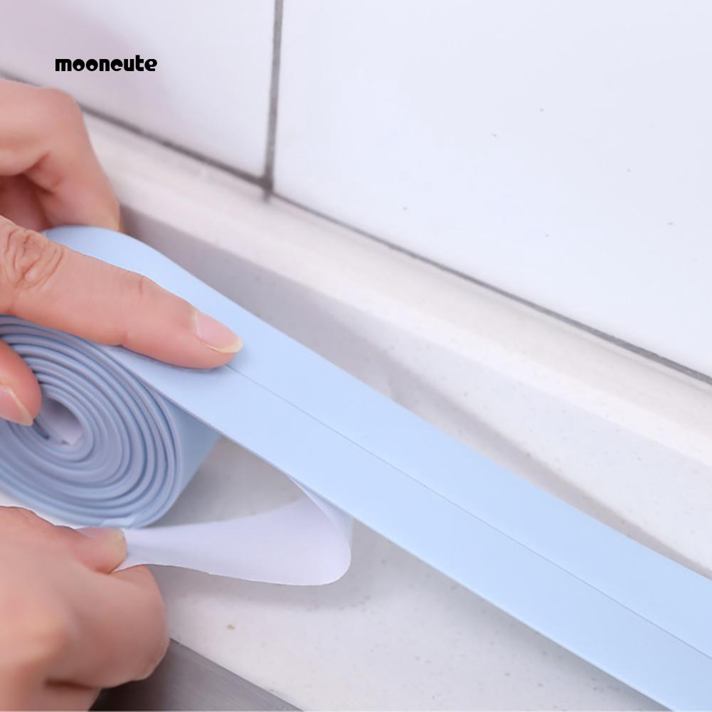 Miếng vải chống nước bằng PVC dán ở rìa sàn nước tiện dụng dài 320cm