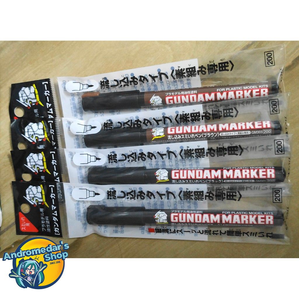 [Mr Hobby] Bút kẻ chảy mô hình Gundam Marker GM301 GM302 GM303