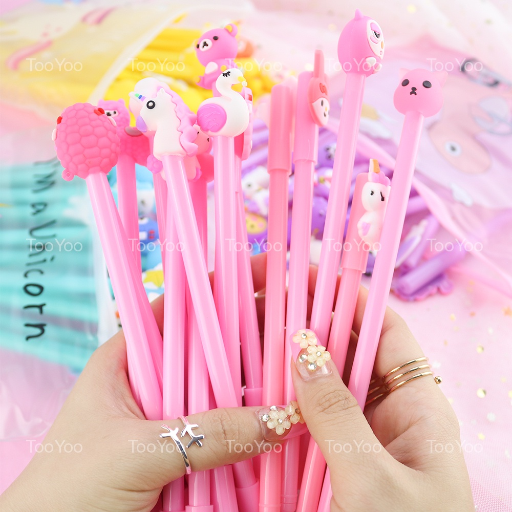 Bút bi nước mực đen Unicorn dễ thương cute TooYoo TY0050