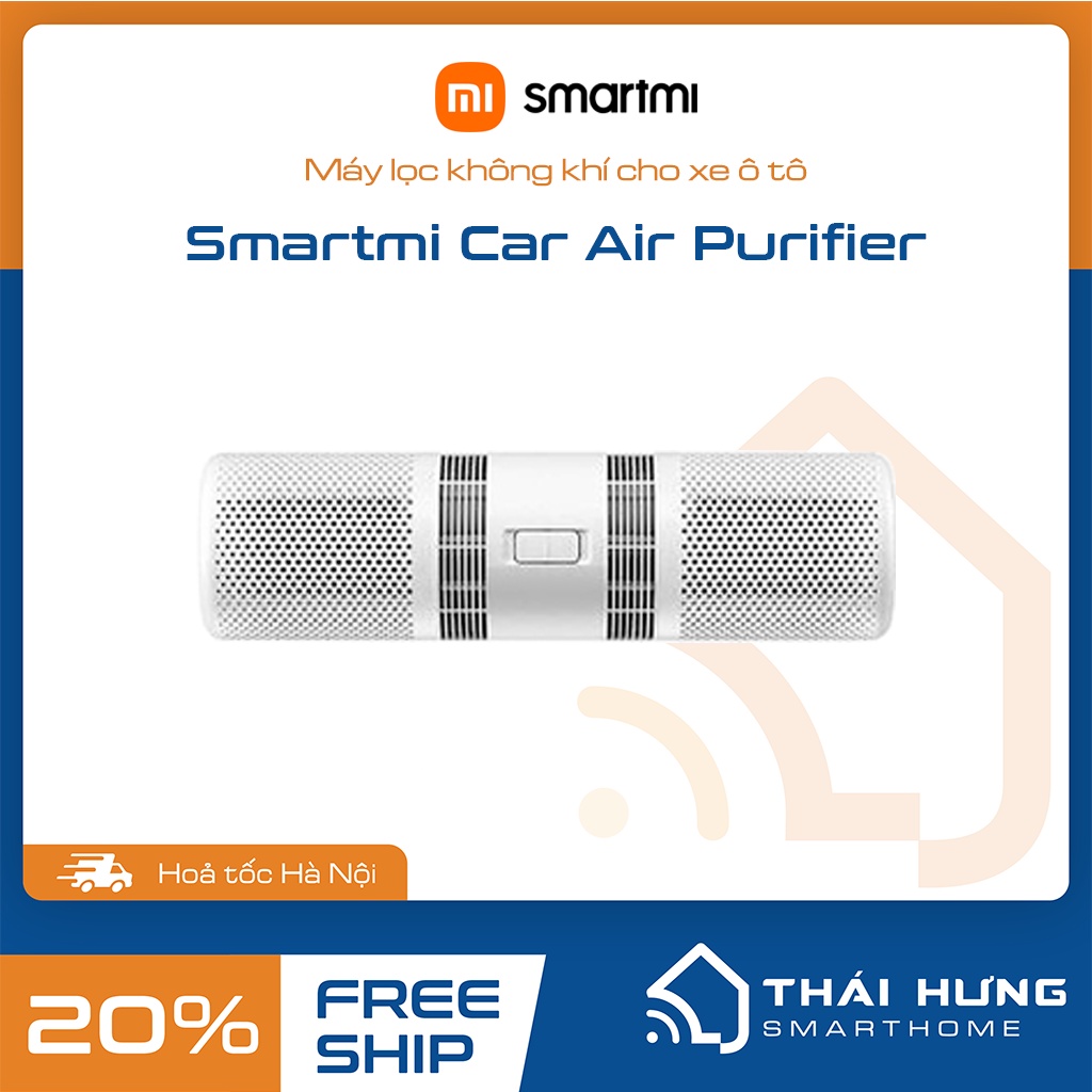 [Hỏa tốc HN] Máy lọc không khí ô tô Smartmi Car Air Purifier