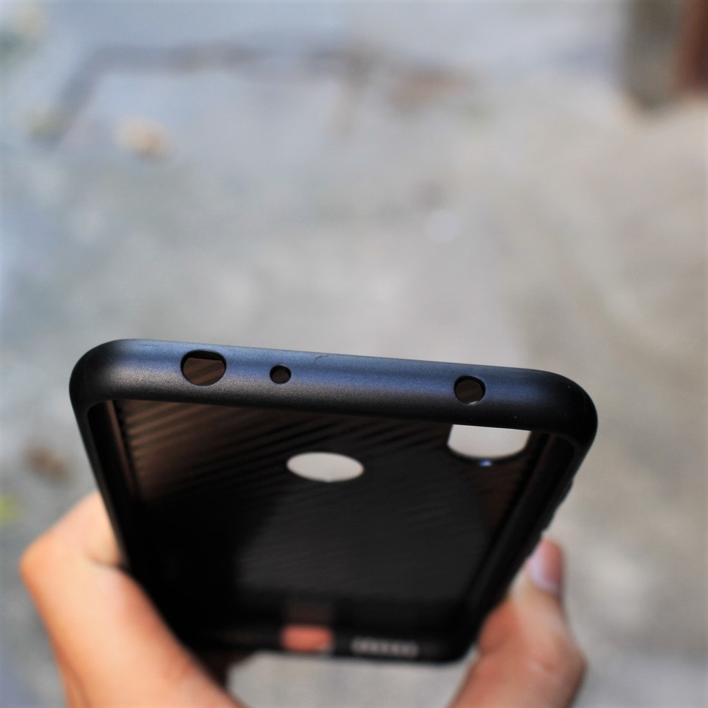 Xiaomi Redmi Note 6 Pro <> Ốp lưng Vân da khắc hình Nai 3D màu xanh