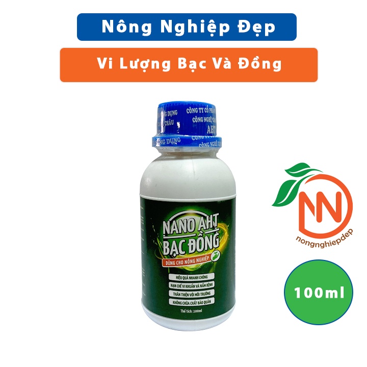 Nano Bạc Đồng 100ml - Phòng Bệnh Thối Nâu, Thối Đen