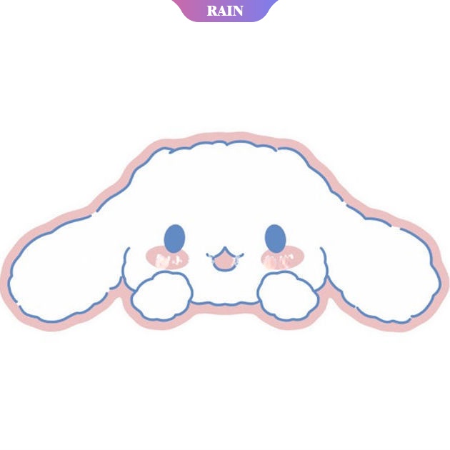 SANRIO Tấm Lót Chuột Máy Tính Họa Tiết Hoạt Hình Kuromi Cinnamoroll Độc Đáo Nhỏ Gọn Tiện Dụng Cho Gia Đình / Văn Phòng