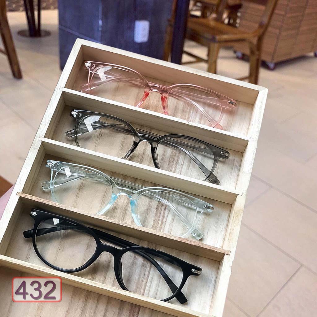 MẮT KÍNH GIẢ CẬN FORM TRÒN MŨI 432 TÊN SIÊU DỄ THƯƠNG | BigBuy360 - bigbuy360.vn