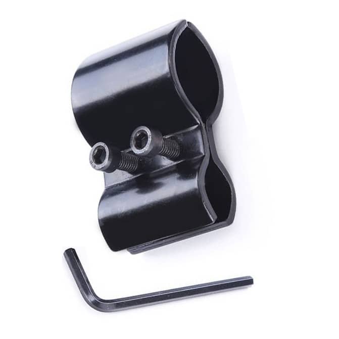 Kẹp 2 ống tròn QQ dùng cho đèn laze,đèn pin...