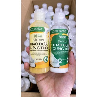Dầu gội đầu mini ❤️FREESHIP❤️ bộ dầu gội đầu gừng dừa mini Cocayhoala 100ml