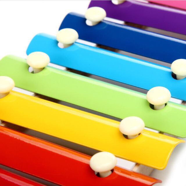 Đồ Chơi Đàn Piano Xylophone Gỗ 8 Thanh Quãng Nghe Vui Tai Dành Cho Bé