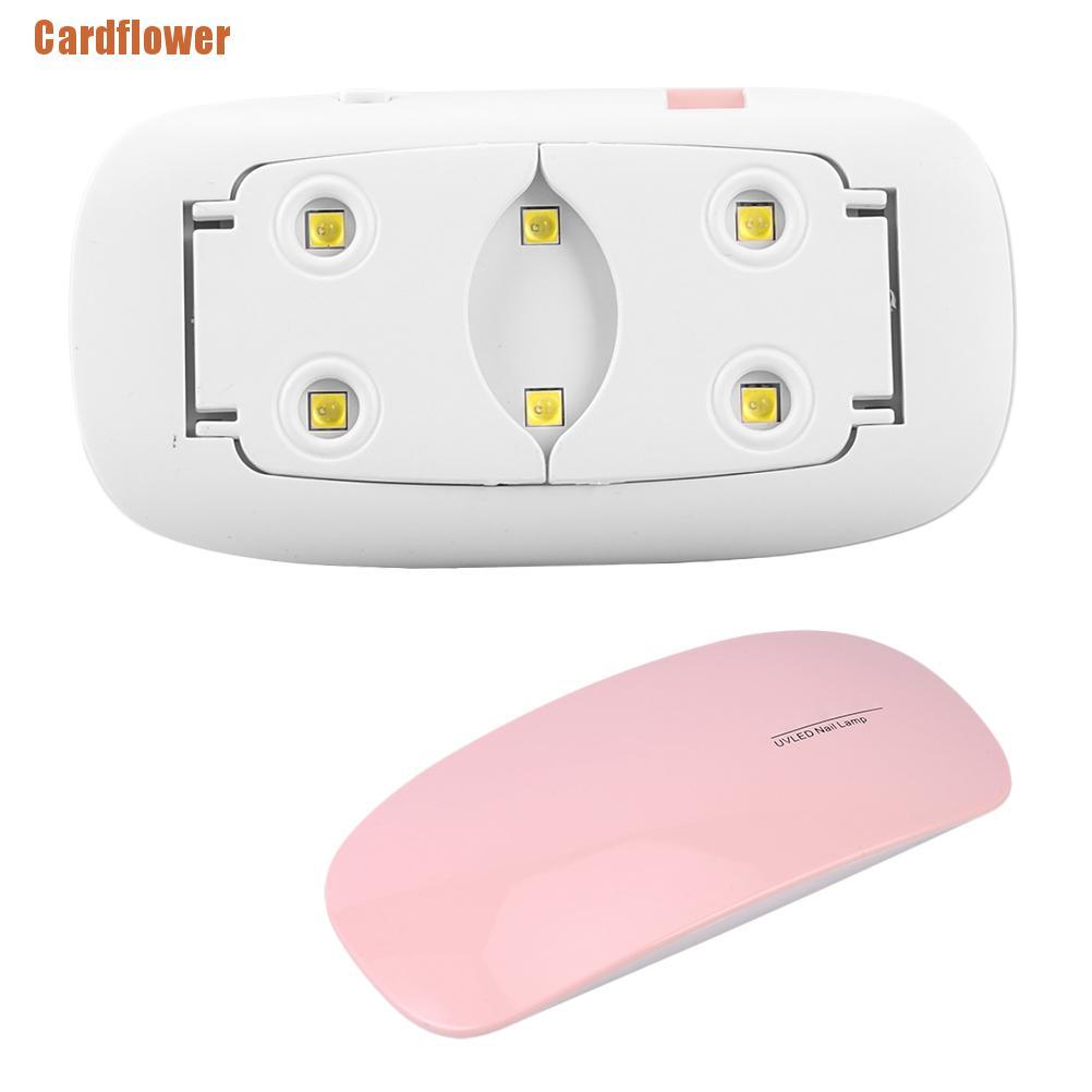 (Hàng Mới Về) Đèn Led Uv Sấy Khô Móng Tay Có Cổng Usb