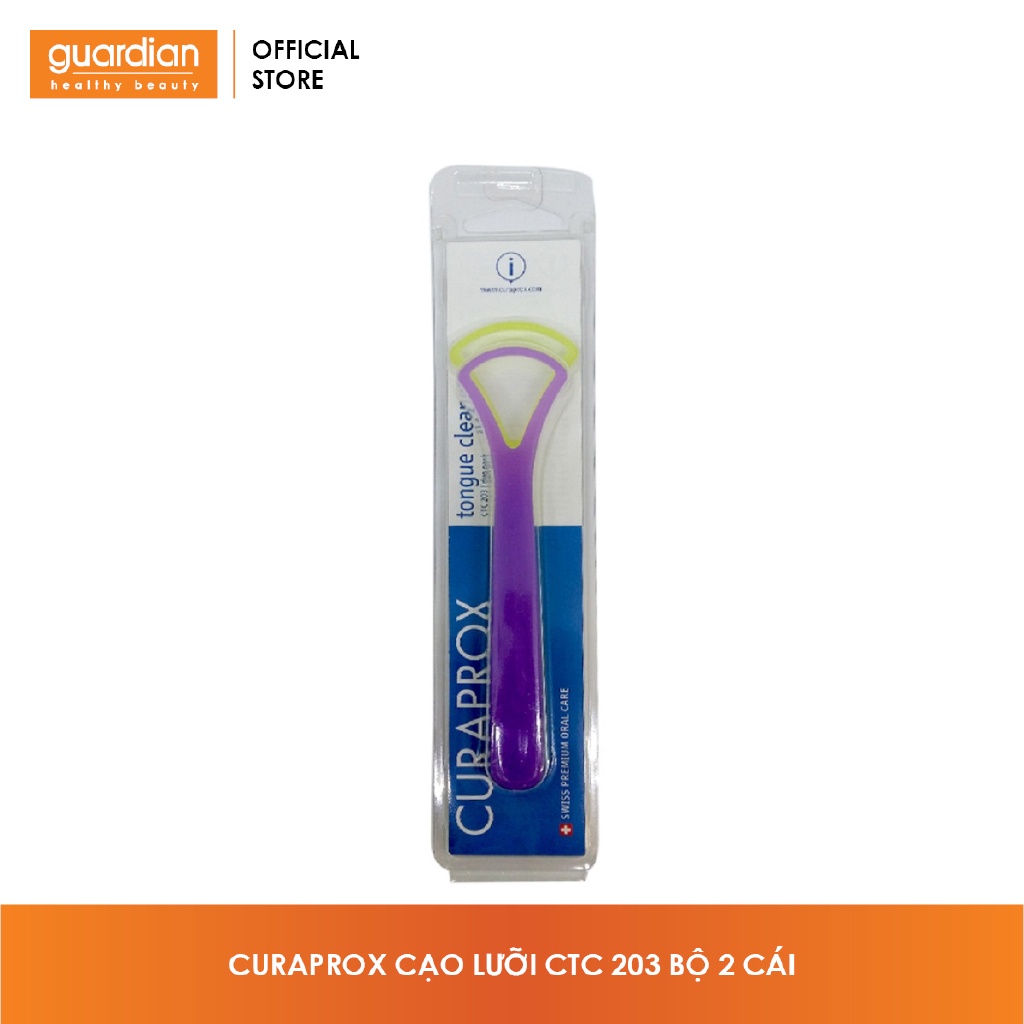 Cạo Lưỡi Curaprox CTC 203 Bộ 2 Cái