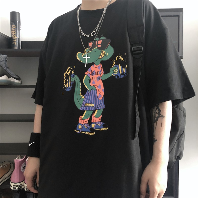 Áo thun form rộng unisex Yinxx, áo phông tay lỡ ATL09 | BigBuy360 - bigbuy360.vn