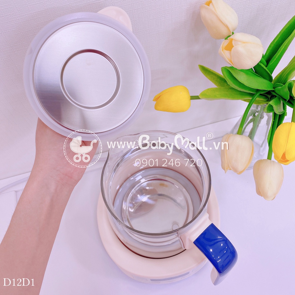Máy Đun Nước Bear Đa Năng Thông Minh Khử Clo Pha Sữa An Toàn Cho Bé - D12D1