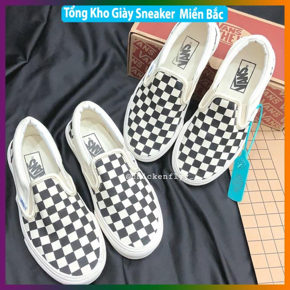 Giày 𝐕𝐚𝐧𝐬 𝐎𝐥𝐝 𝐒𝐤𝐨𝐨𝐥 - Giày Sneaker 𝐕𝐚𝐧𝐬 Đen kẻ trắng nhung nỉ cao cấp , đế đúc chắc chắn, cá tính