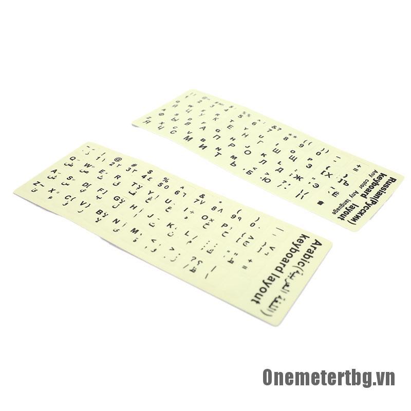 Miếng Dán Bàn Phím Laptop Màu Huỳnh Quang | BigBuy360 - bigbuy360.vn