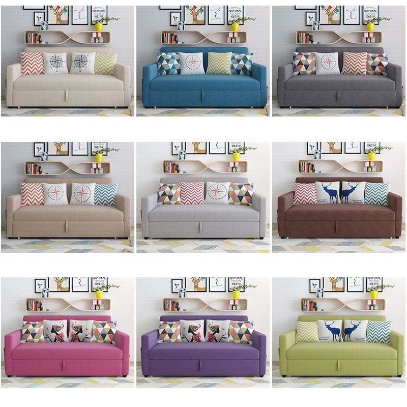 Sofa giường xếp gọn, sofa giường hiện đại Hàn Quốc DP-SGK07