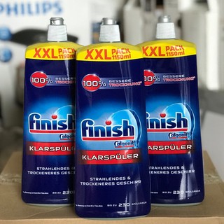 Nước làm bóng bát chén finish 1150 ml, 800ml, 750ml, 400ml dùng cho máy rửa bát