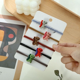 Sét 5 Dây chun cột buộc tóc co giãn thời trang