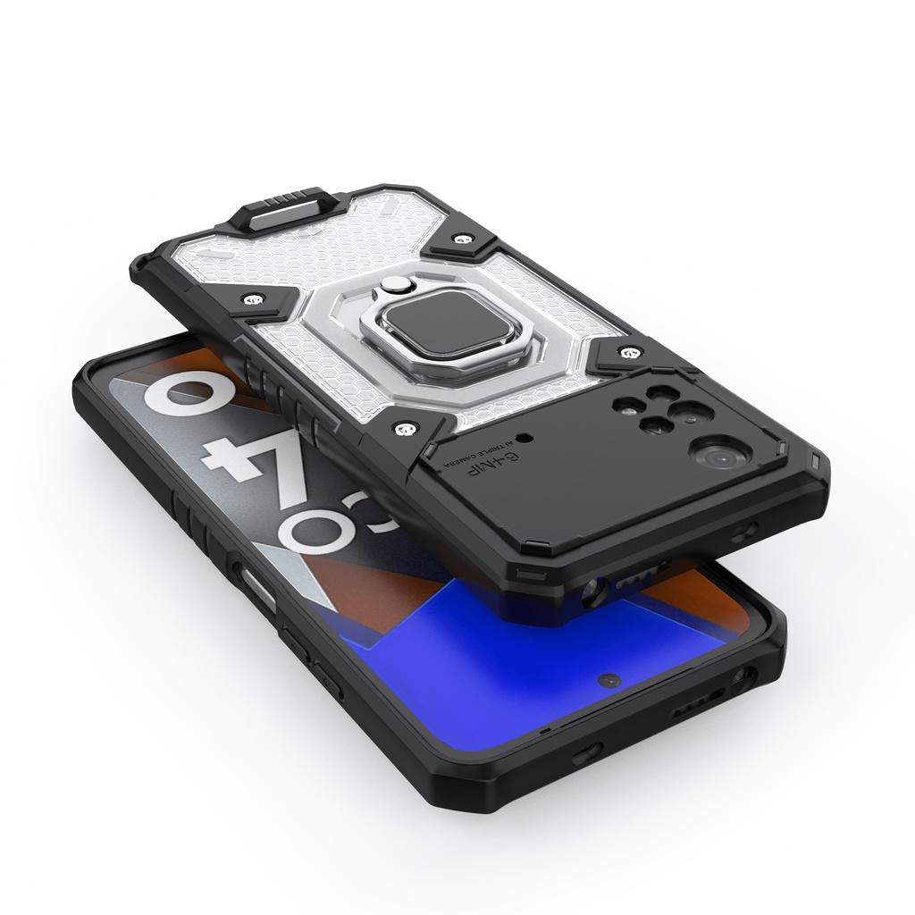 Ốp lưng Poco M4 Pro 4G Ong Iring không gian mới chống sốc giá đỡ xem phim