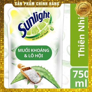 Nước rửa chén/ bát sunlight túi 750ml