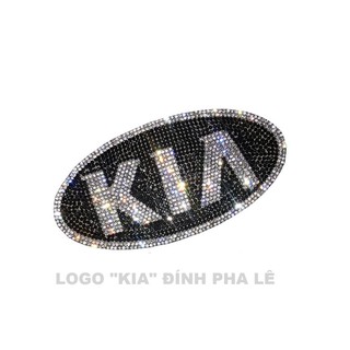 logo pha lê xe kia cực chất
