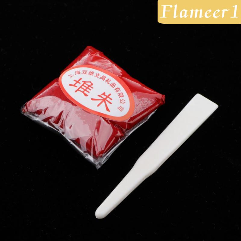 [Flameameer1] Con Dấu Mực Đỏ Dùng Để Viết Thư Pháp Trung Quốc