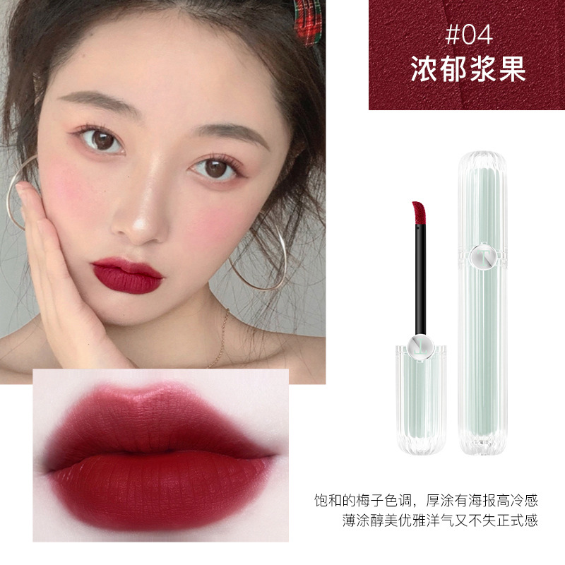 (Hàng Mới Về) Son Kem 5 Màu Nhung Lì Lâu Trôi Xinh Xắn | BigBuy360 - bigbuy360.vn