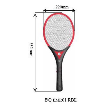 Vợt muỗi cao cấp Điện Quang không đèn( chính hãng)