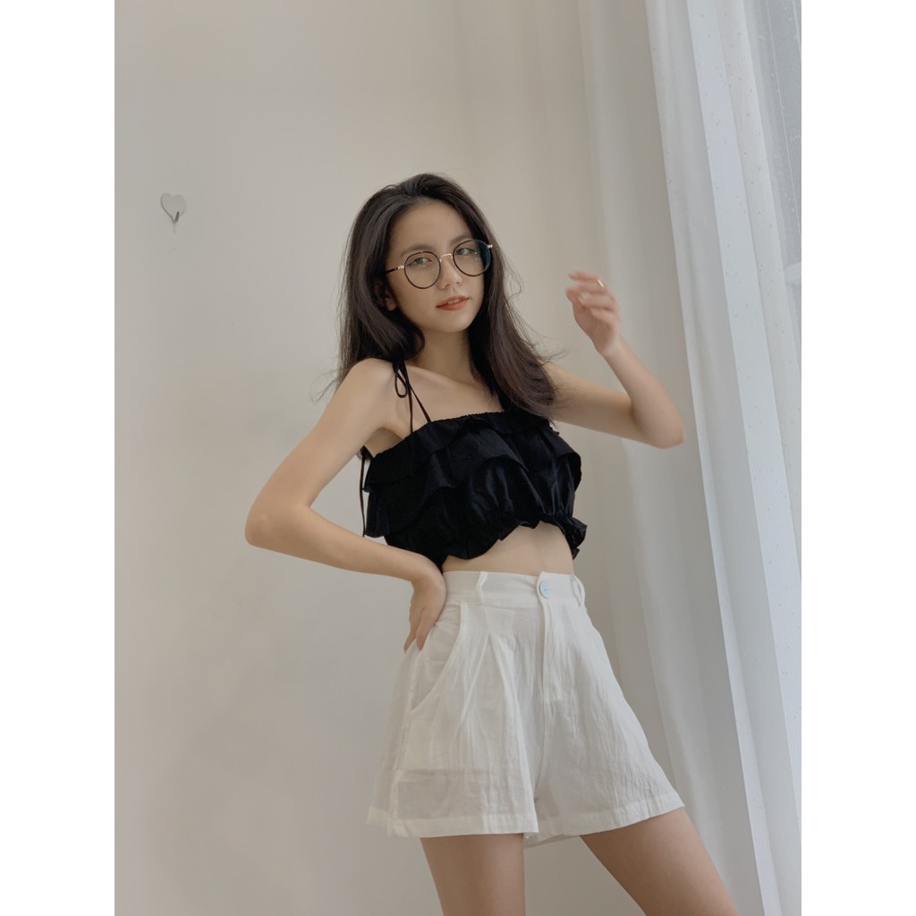 Quần đùi đũi nhăn QB166 1994closet | BigBuy360 - bigbuy360.vn