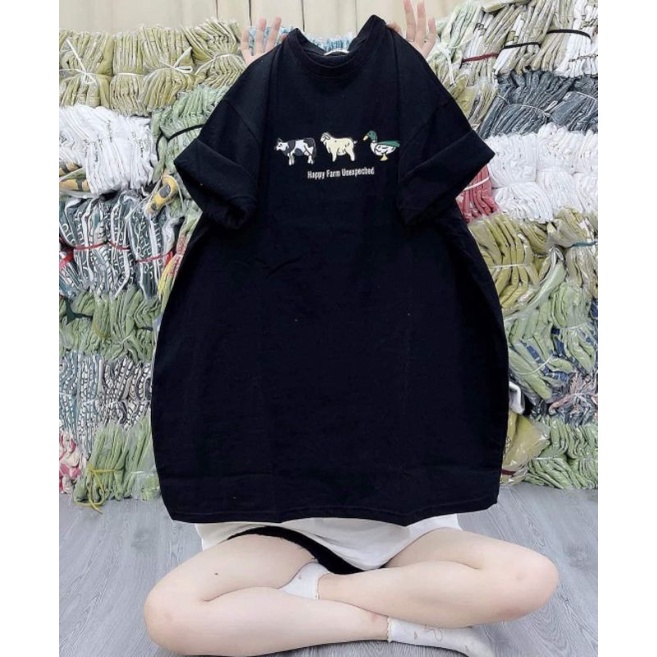 Áo Phông 3158 Cotton Khô Form Rộng Nam Nữ Unisex In Hình 3CV