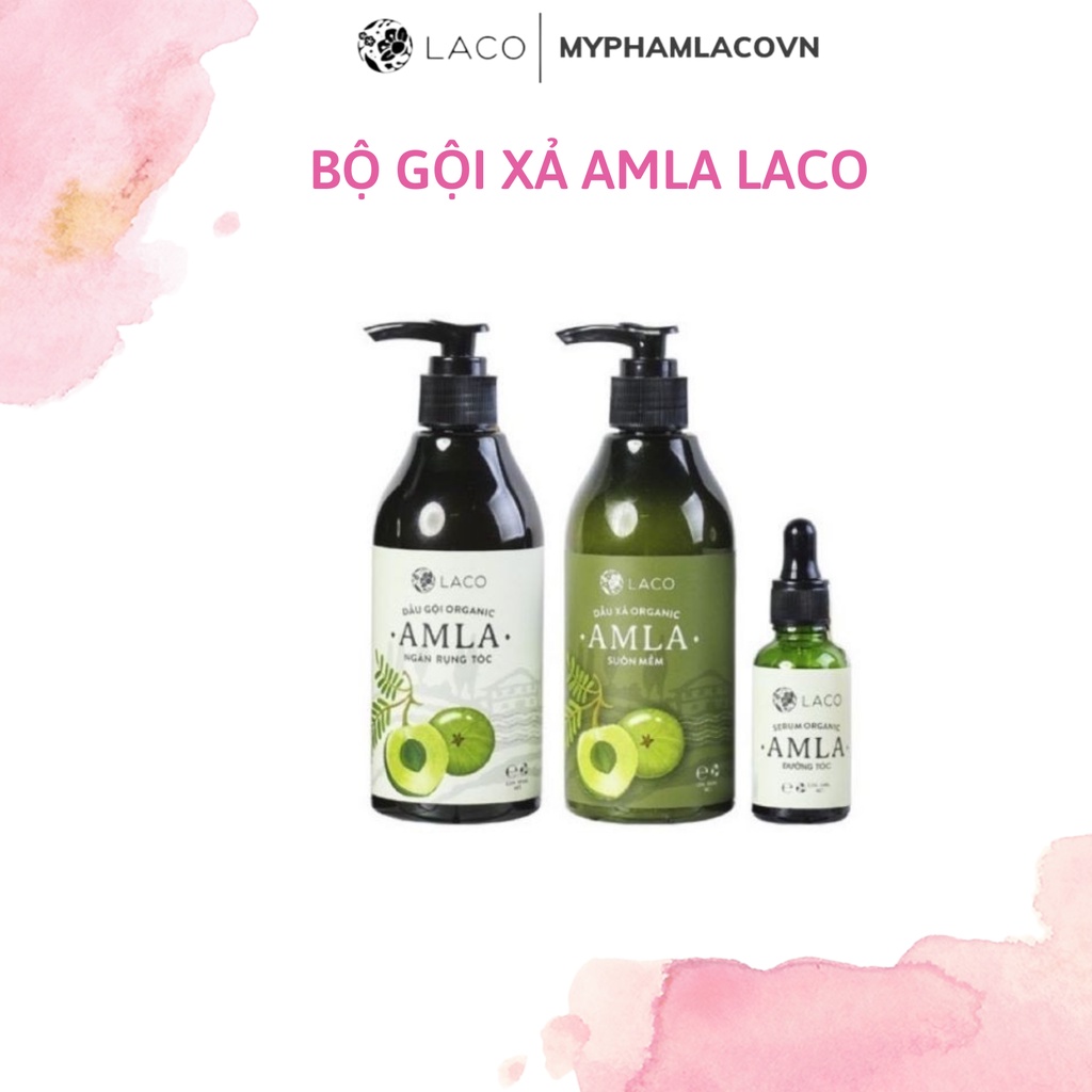 Combo Bộ Chăm Sóc Và Ngăn Ngừa Rụng Tóc AMLA - KÈM QUÀ TẶNG