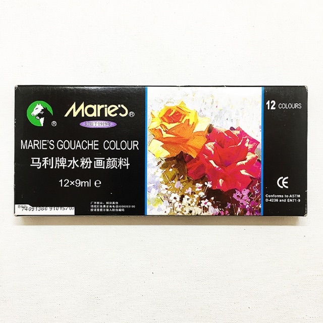 Màu nước Marie 12m