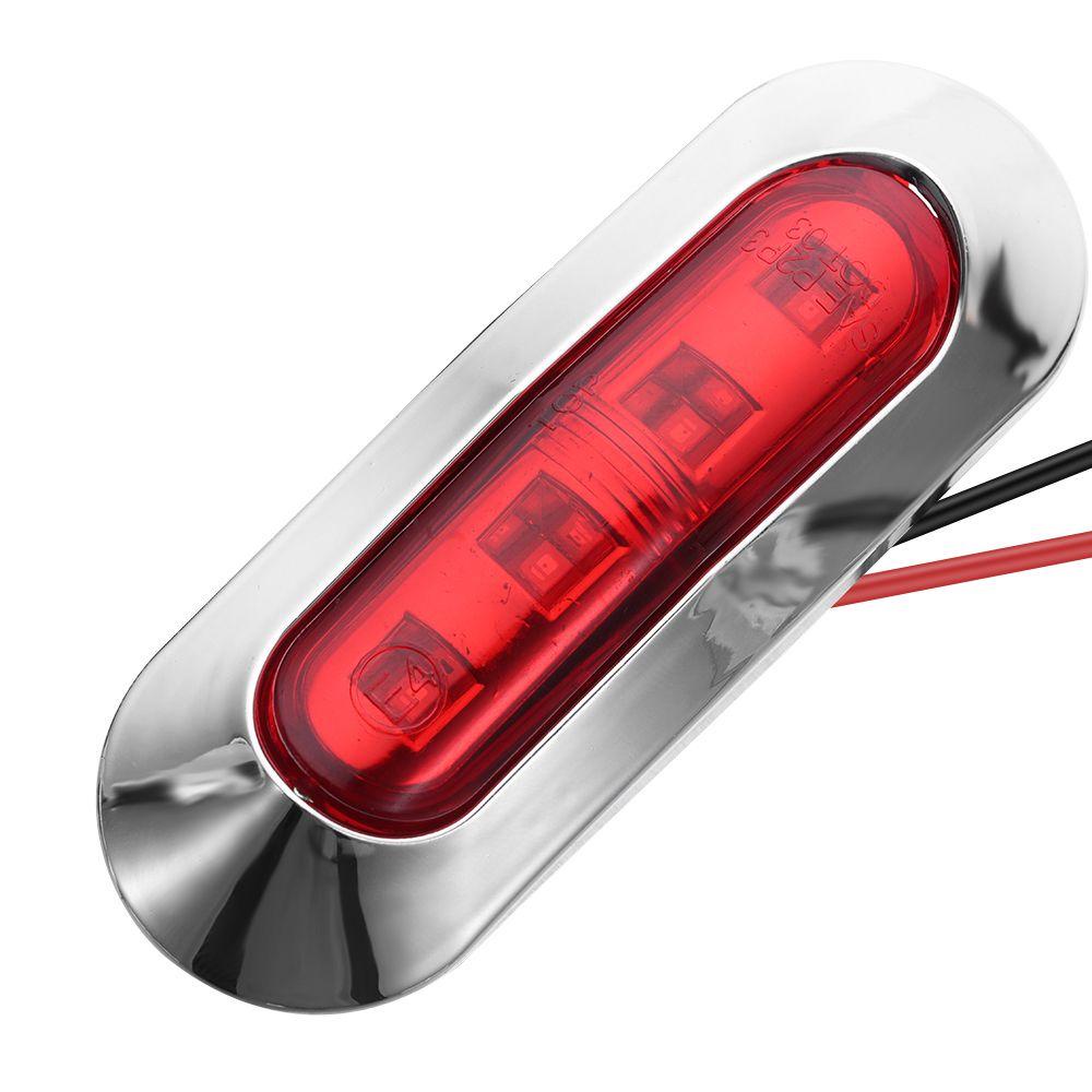 Đèn Led Xanh Lá / Đỏ 12V-24V Chuyên Dụng Cho Tàu Thuyền