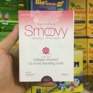 DUNG DỊCH VỆ SINH PHỤ NỮ SMOOVY