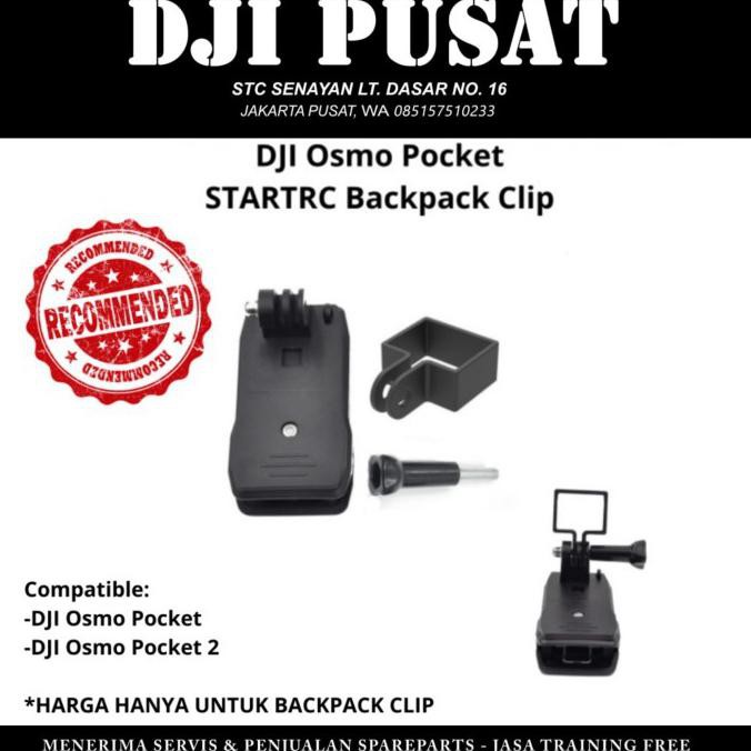 Kẹp Gắn Balo Bỏ Túi Cho Dji Osmo | BigBuy360 - bigbuy360.vn