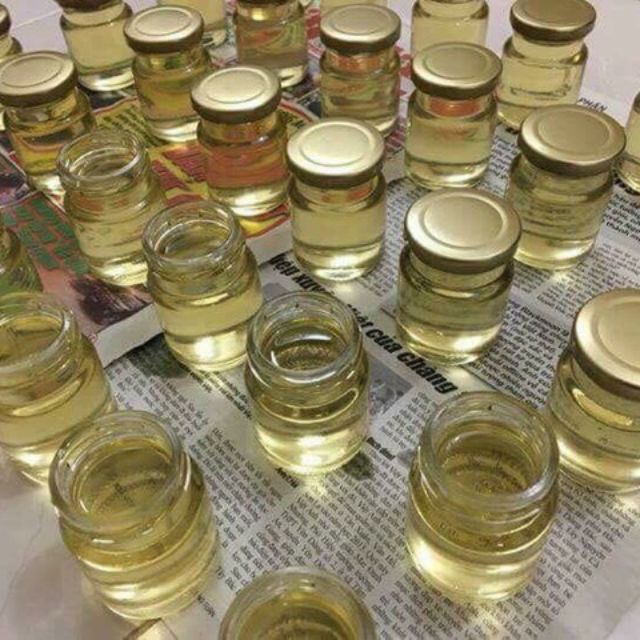 Combo 10 Lọ Dầu Dừa Nấu Thủ Công Nguyên Chất Thơm Lừng 100ml