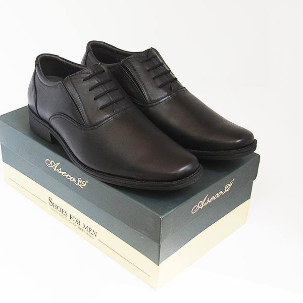 GIÀY ĐEN ĐẾ HƠI DA CỪU CAO CẤP ARMY ASECO 32 GENERALS