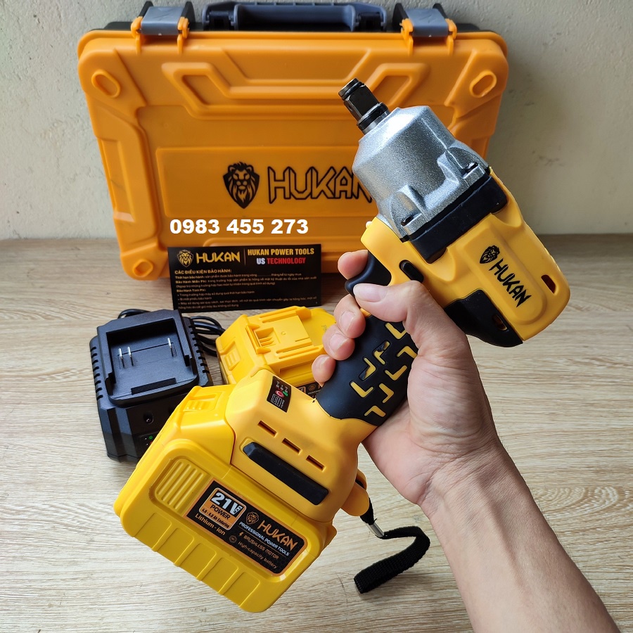 Bulong Hukan X1 Pro pin 15cell, động cơ không chổi than, bảo hành 12 tháng