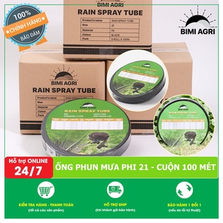 Ống mềm phun mưa đục lỗ sẵn phi 21 mm 3 lỗ chéo