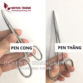 Panh Y Tế 12, 14, 16, 18, 20cm Thẳng Cong, Có Mấu Không Mấu, Kéo Cắt Chỉ