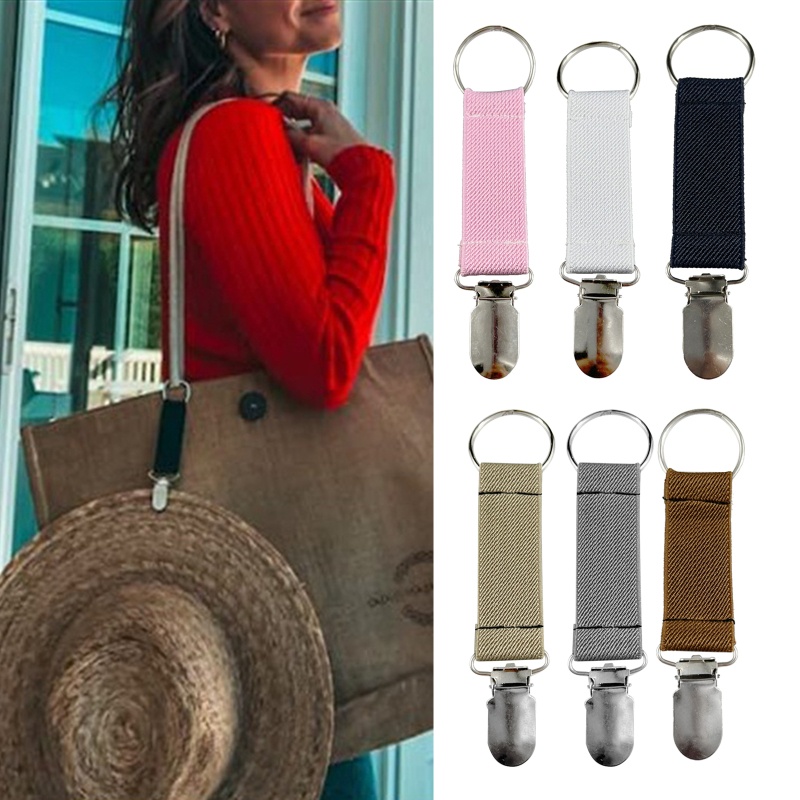 Nerf Kẹp Mũ Co Giãn Nhiều Màu Sắc Khaki Đen Hồng Trắng Xám Nâu