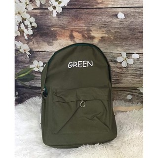 balo unisex green (có ảnh thật)