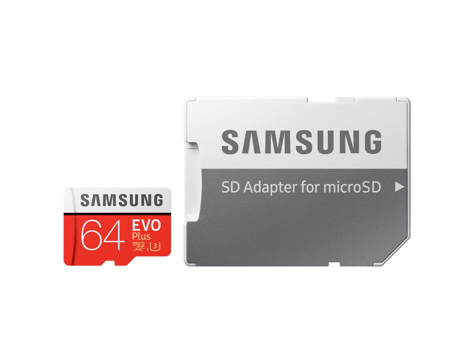 [Giảm giá / triết khấu 12% ] Thẻ nhớ Micro SD  Thẻ nhớ Class 10 Samsung EVO Plus 64GB U3 4K- W60MB-R100MB