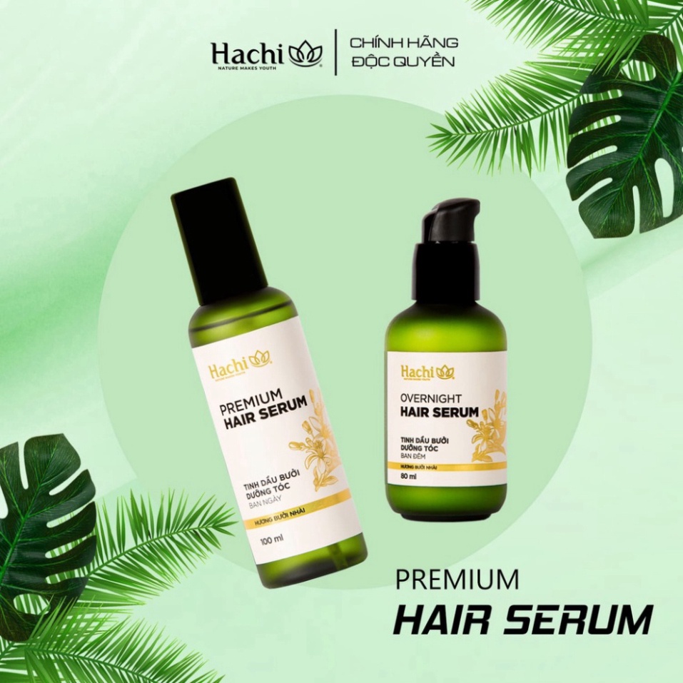 Tinh dầu bưởi dưỡng tóc ban ngày , kích thích mọc tóc, ngăn rụng tóc &amp; giúp tóc chắc khỏe Premium Hair Serum 100ml