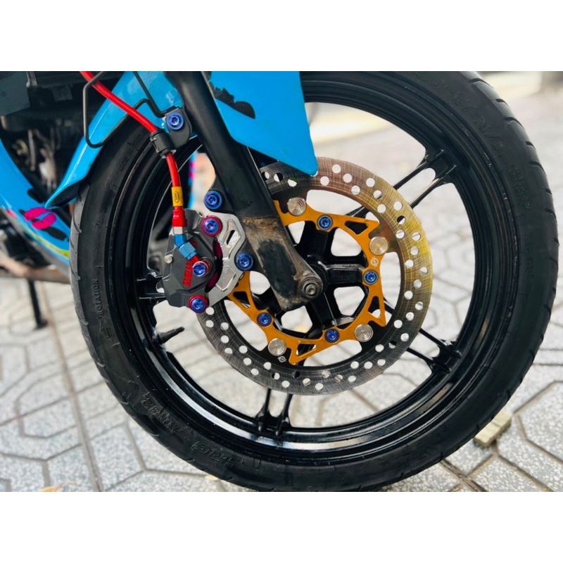 Đĩa TQ6 CNC phe gài inoc cho EXCITER150/155 và WINNER/WinnerX