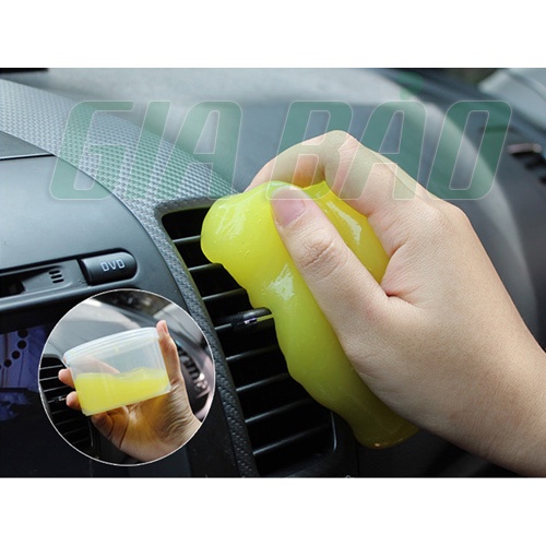 Gel silicone làm sạch nội thất ô tô - miếng bùn dẻo vệ sinh đa năng