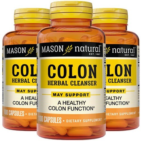 Viên Đại Tràng Colon Herbal Cleanser Lọ 100 Viên - Hỗ Trợ Các Bệnh Về Đại Tràng, Thải Độc Và Cân Bằng Hệ Tiêu Hoá